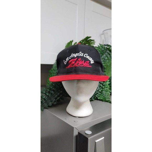 Vtg Los Angeles County Fire Snapback Hat - Picture 2 of 7